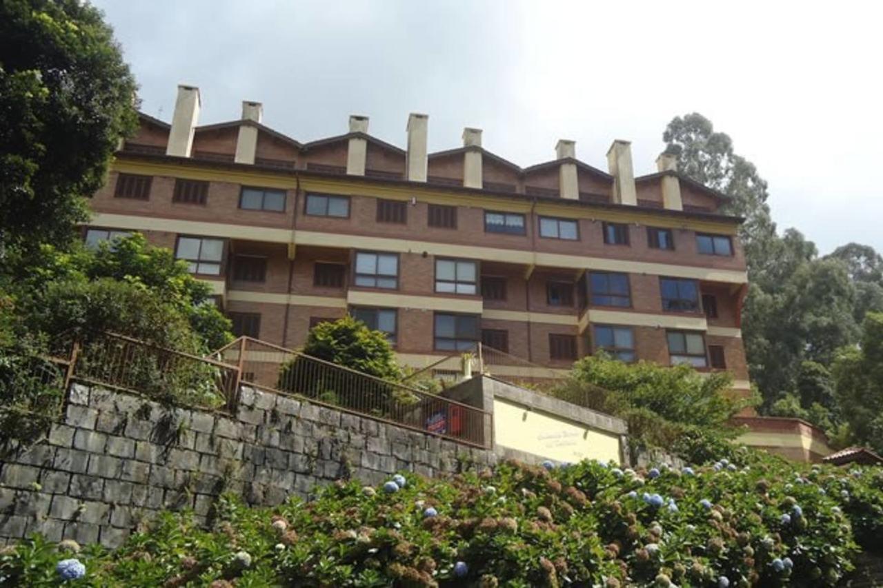 Belo Apartamento E Completo No Centro Com Vista Gramado Exterior foto