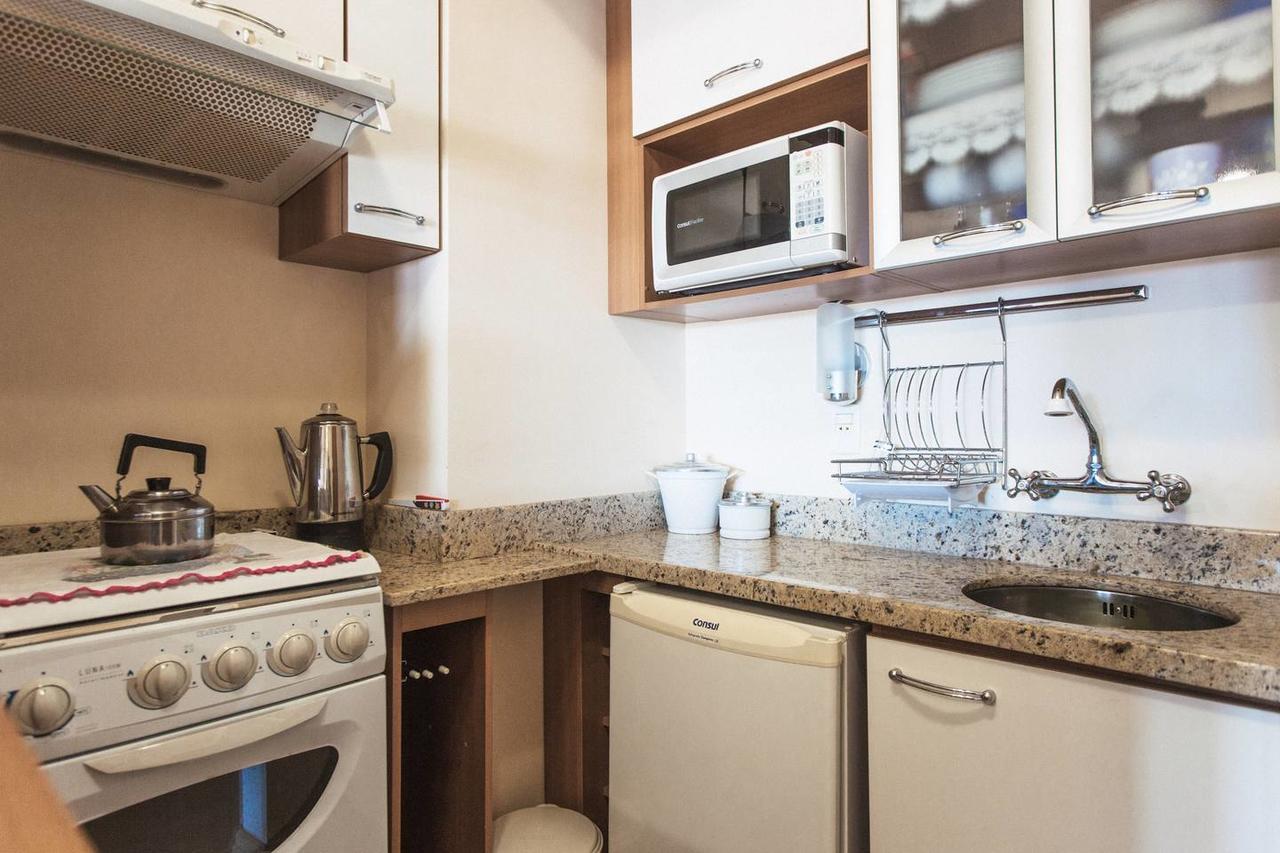 Belo Apartamento E Completo No Centro Com Vista Gramado Exterior foto